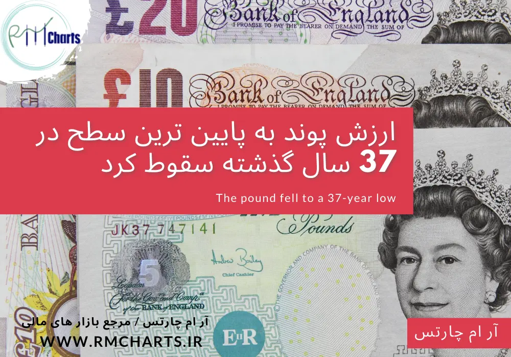 ارزش پوند به پایین ترین سطح در 37 سال گذشته سقوط کرد