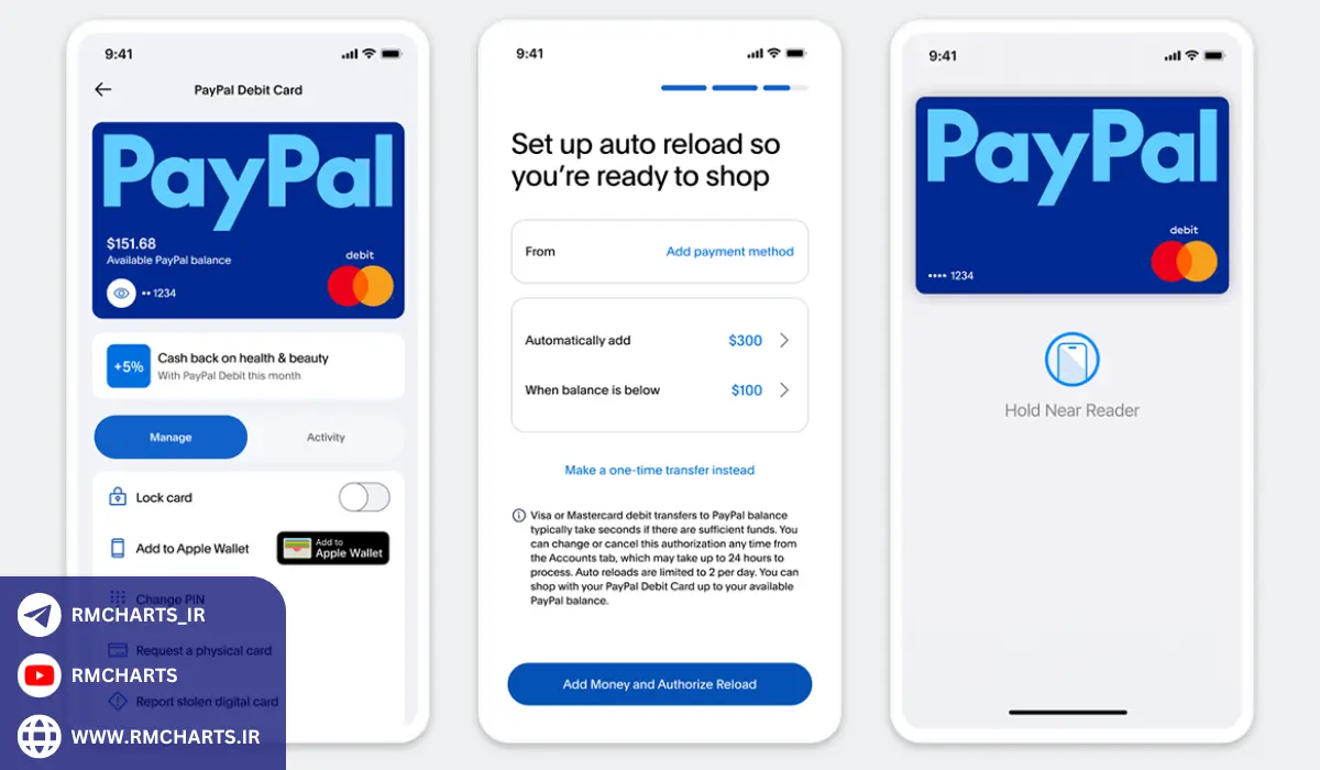 ثبت‌نام و ساخت حساب پی‌پل