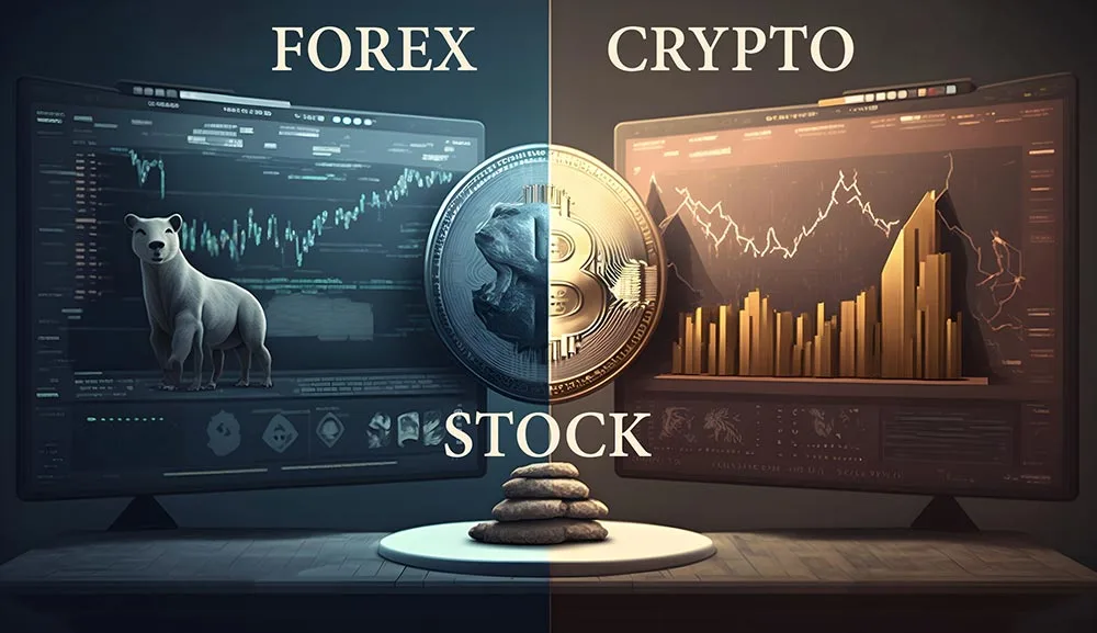 مقایسه درآمد فارکس و ارز دیجیتال کدام بهتر است؟