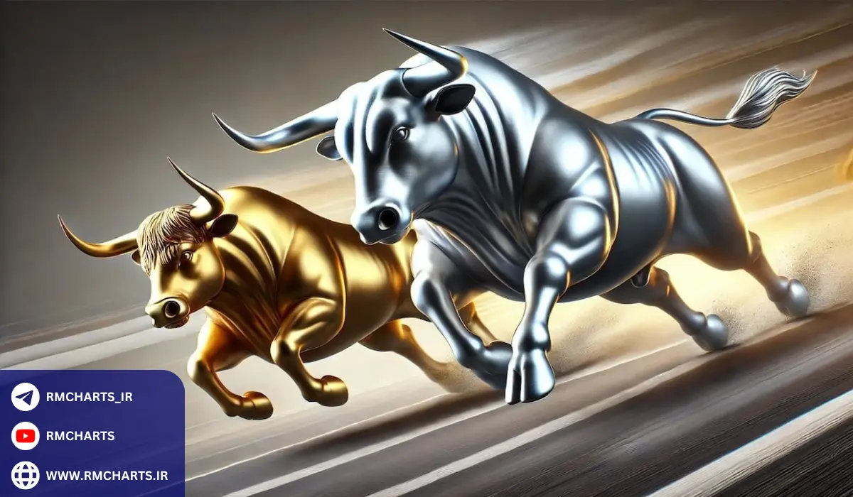 تفاوت سرمایه‌گذاری در نقره و طلا