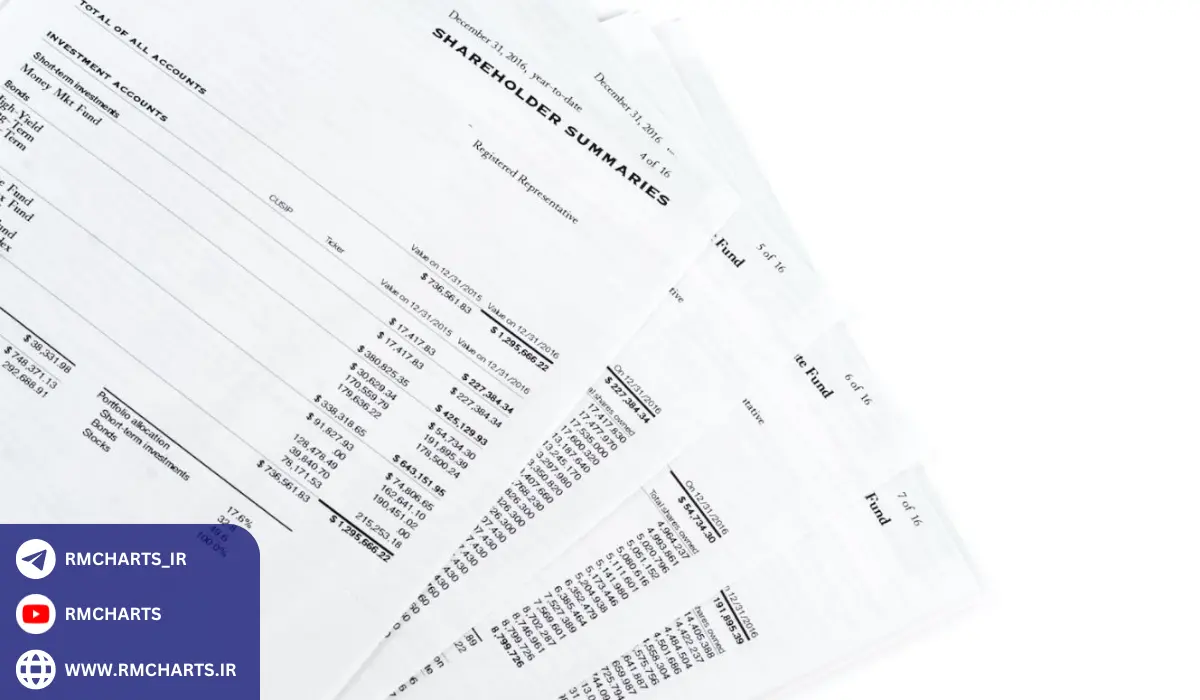 گزارش‌های مالی چه چیزهایی را نشان می‌دهند