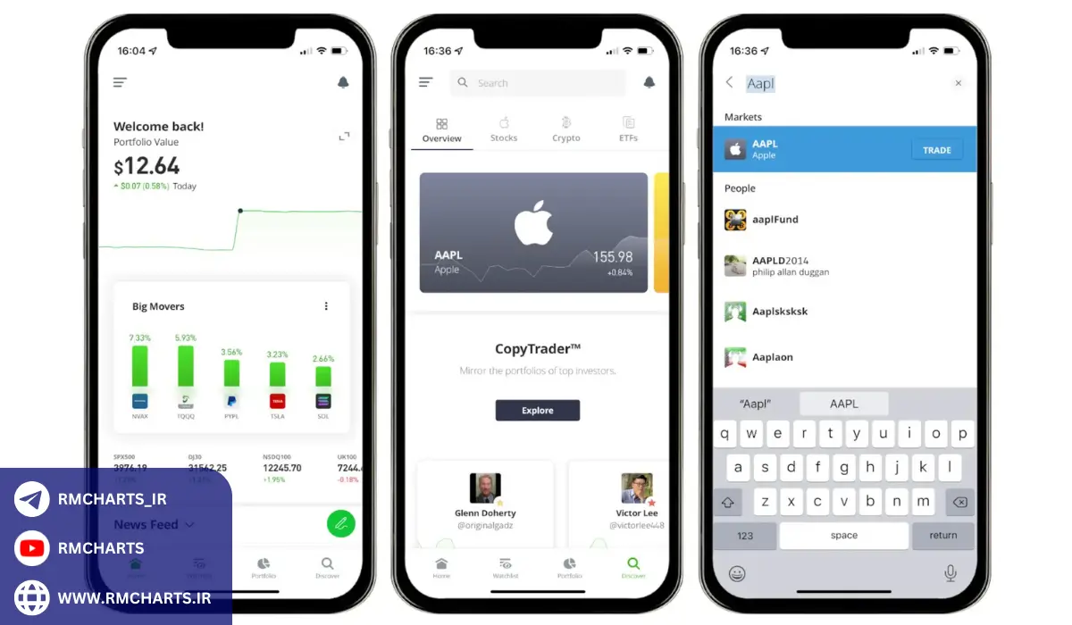 نرم‌افزار eToro