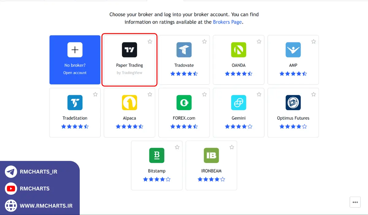 وارد کردن اطلاعات حساب